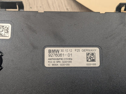 2011 - 2017 BMW X3 F25 Antenna Telematics Control Module 9276061 N20B20O0