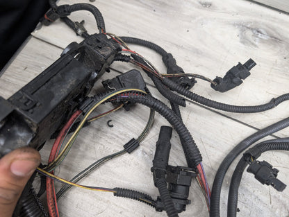 2014 BMW F10 535i Engine Motor Wiring Wire Harness 8605138
