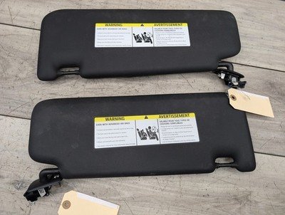 18-21 OEM BMW G01 G02 F97 F98 Right Passenger Side Sun Visor Anthracite Black