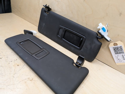 OEM BMW F30 F31 F32 F36 F80 F82 M3 M4 Left Right Interior Sun Visor PAIR Black