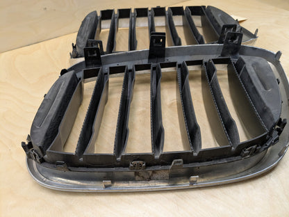 2018-2025 BMW X3 G01 Front Left Right Upper Bumper Cover Kidney Grilles SET 8091725 OEM