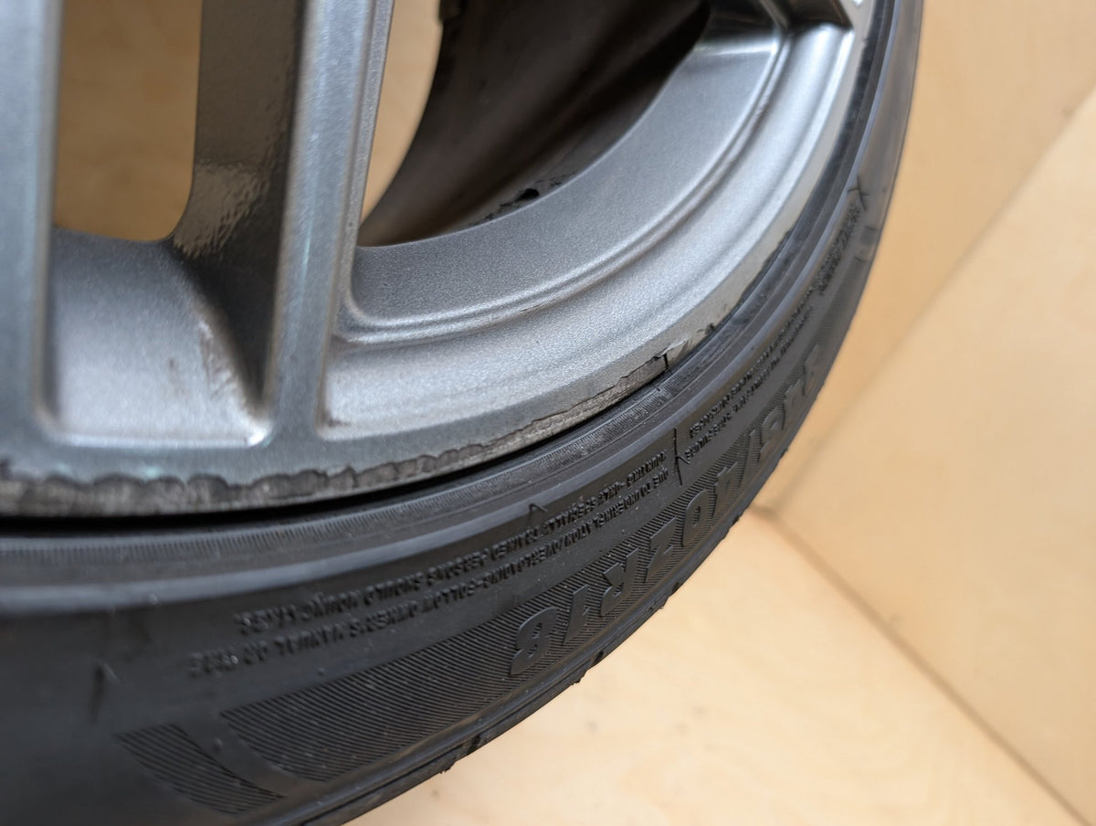 OEM Mercedes W207 E300 E400 E550 AMG Rear Wheel Rim 18x8.5 ET48 5 Double Spoke