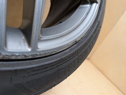 OEM Mercedes W207 E300 E400 E550 AMG Rear Wheel Rim 18x8.5 ET48 5 Double Spoke