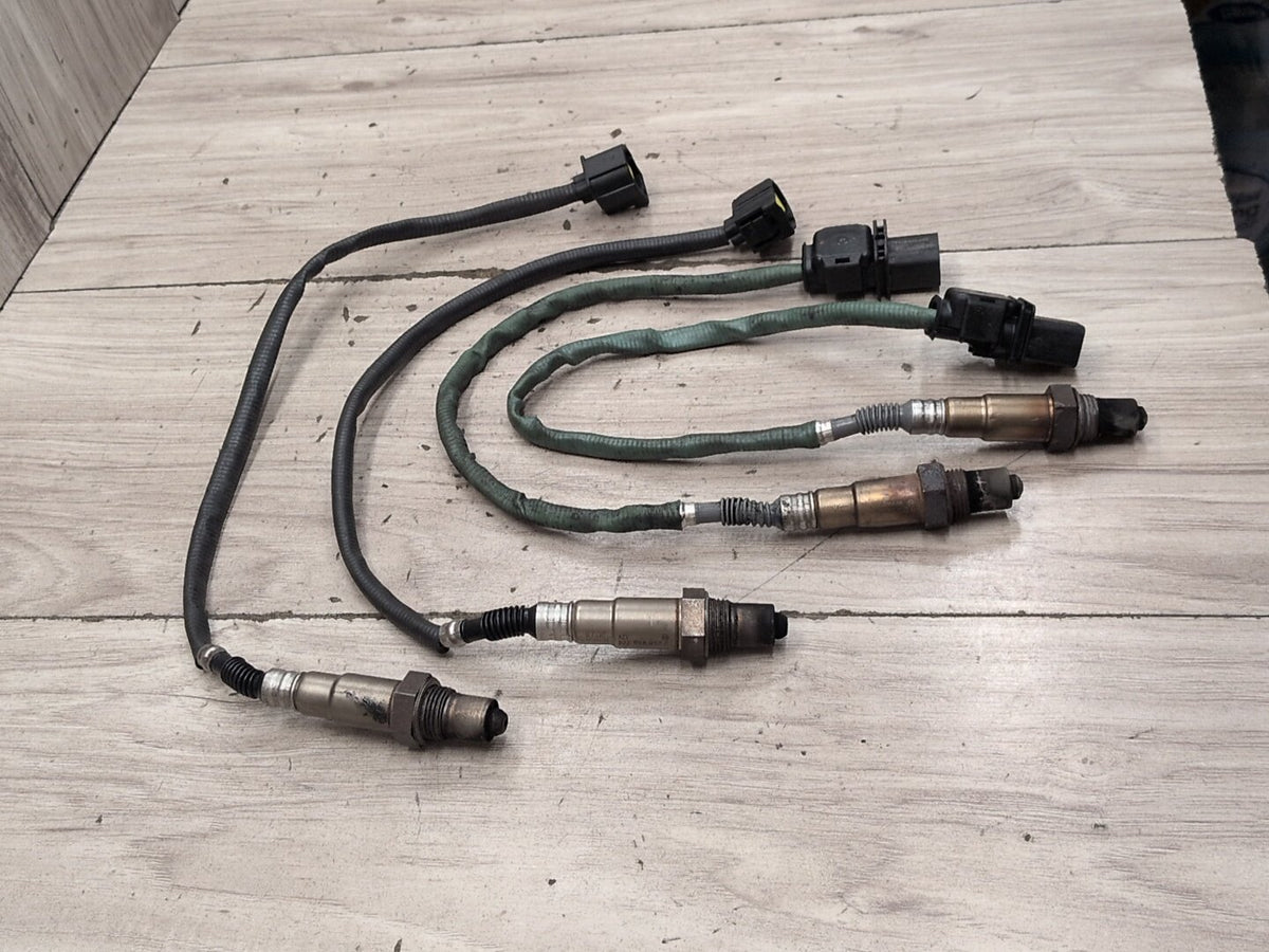 2009-2012 Mercedes-Benz E550 W212 Cat Catalytic Oxygen O2 Lambda Probe Sensors SET 0258017287 OEM