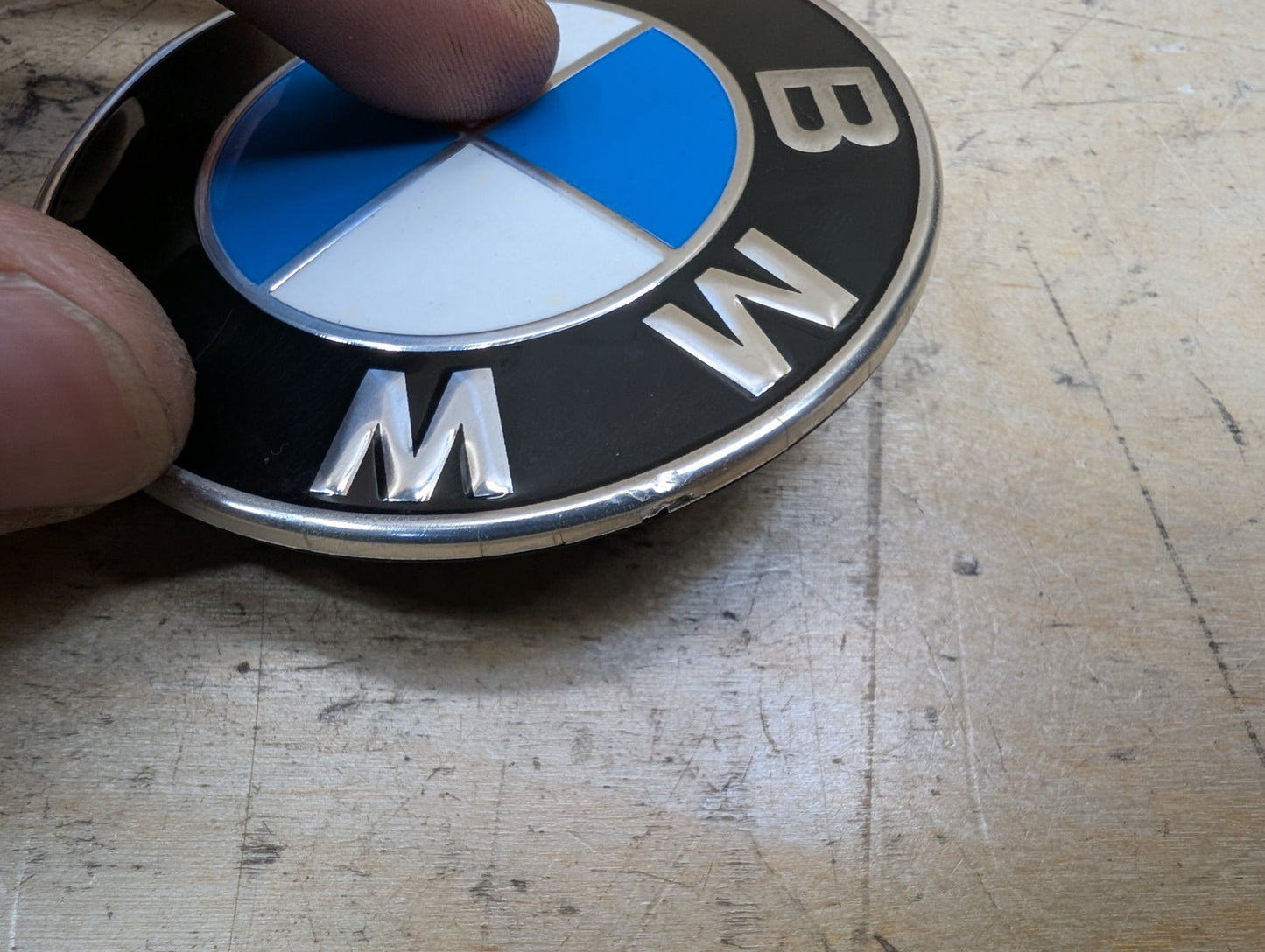 Genuine OEM BMW F39 F90 G20 G30 G80 M3 Bumper Hood Trunk Rear Round Emblem 74mm