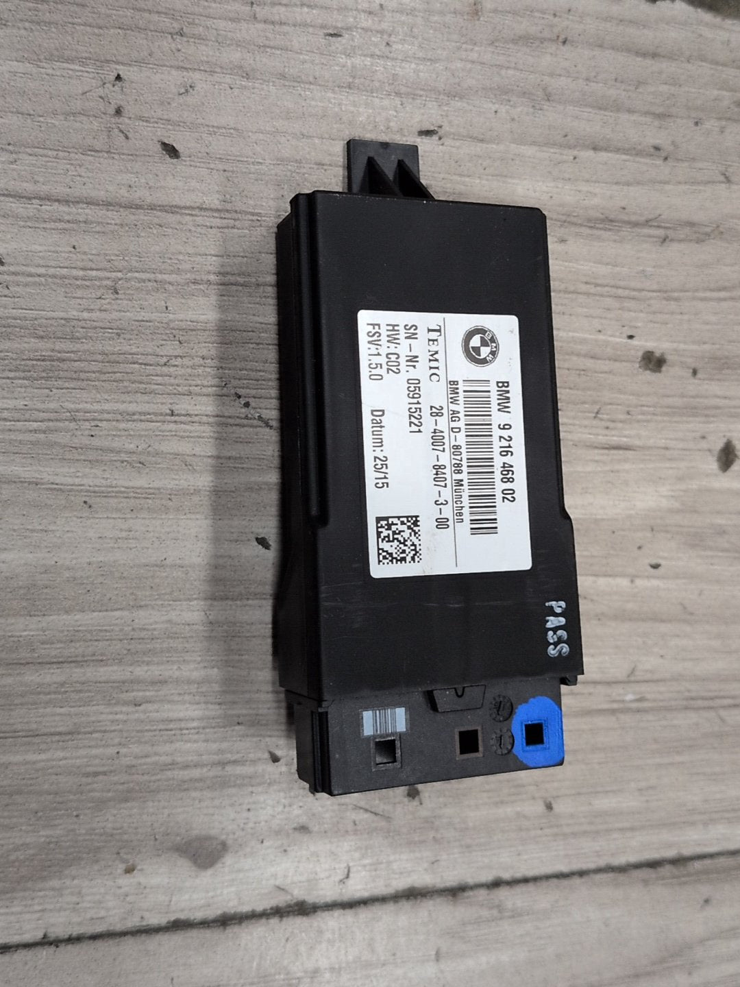 OEM BMW F01 F10 F25 F22 F30 F36 F80 HEATED Left Right Seat Control Module Unit