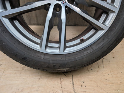 OEM BMW G01 G02 X3 X4 Wheel Rim 19x7.5 ET32 LM Rad Doppelspeiche Style 698M