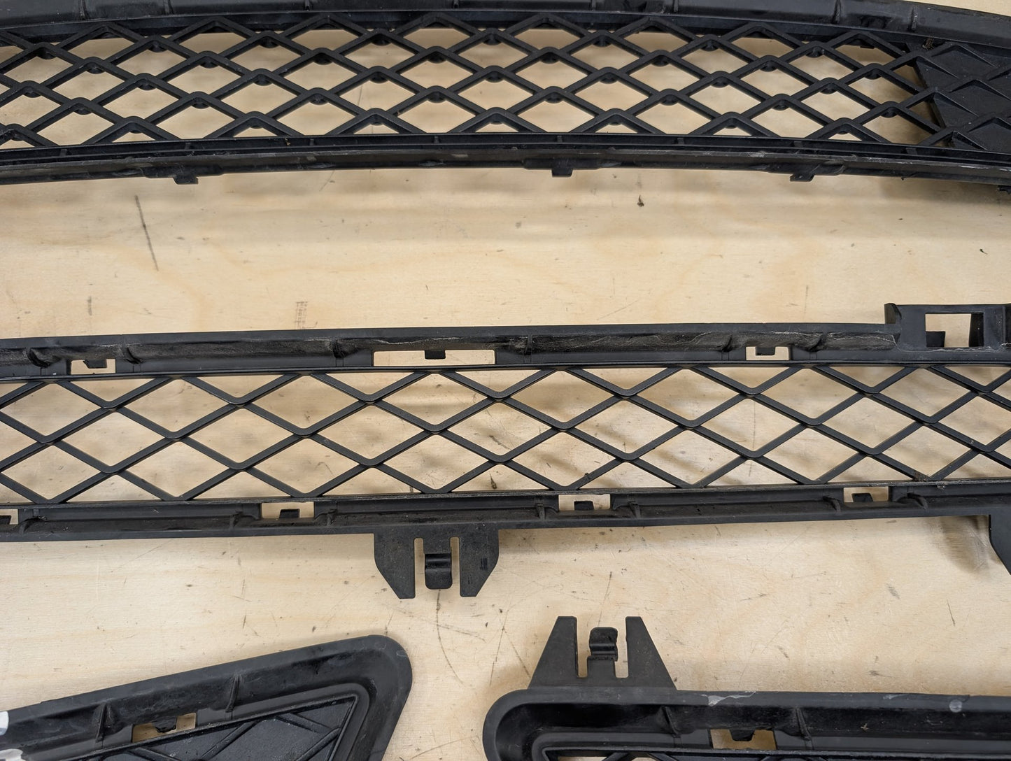 2011-2016 BMW X3 F25 Front Left Right Center Bumper Cover Grilles SET 7210470