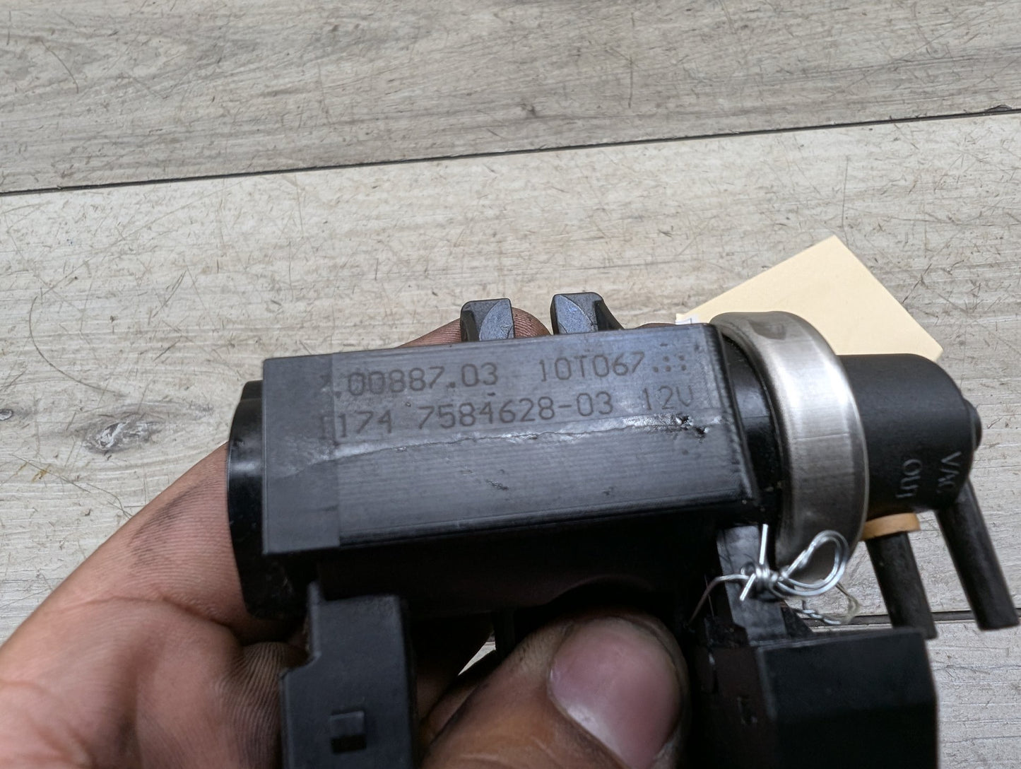 OEM BMW E82 E90 E92 F10 F30 Turbo Charger Air Pressure Boost Solenoid Valve