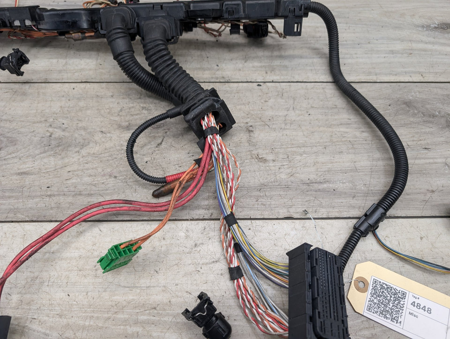 2007 - 2013 BMW 335i E93 Engine Motor Wiring Wire Harness 7543924 N54B30O0