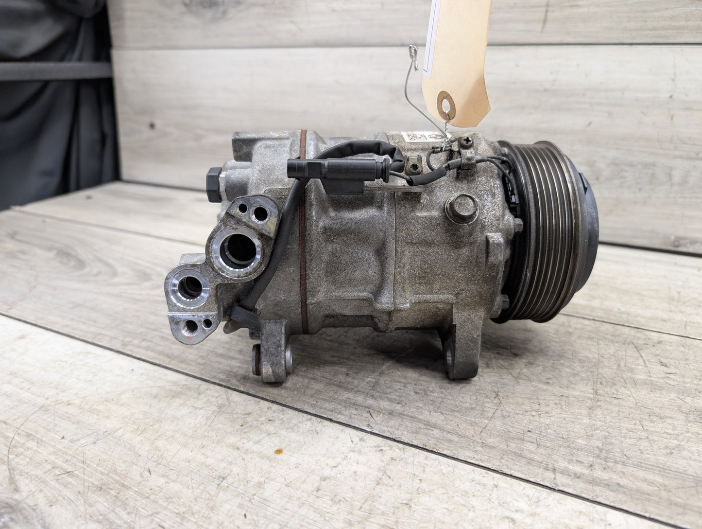 17-20 OEM BMW G30 F90 G12 X5 B58 Engine AC Compressor Clutch Pump W/ Pulley