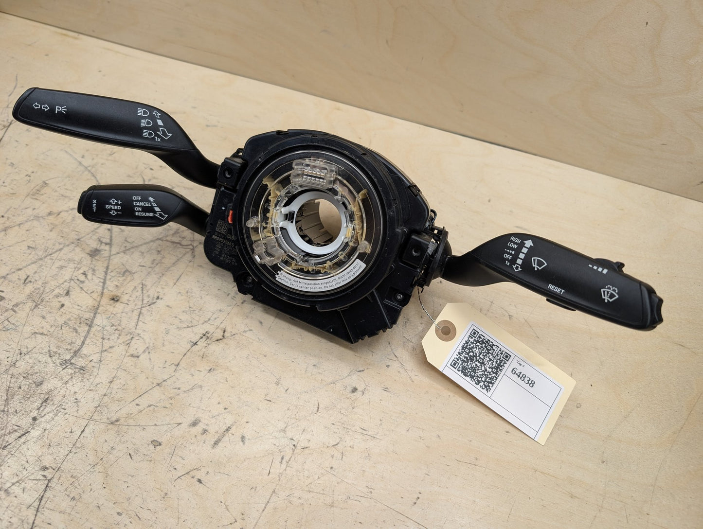 2011-2017 Audi RS5 8T Steering Wheel Sensor Clockspring 8R0953568S OEM