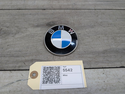 OEM BMW E90 F02 F22 F30 F32 F36 F80 F87 M3 M4 Rear Trunk Lid Round Emblem 74mm