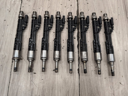 2011-2016 BMW M5 F10 Engine Motor Fuel Injector SET 7599876