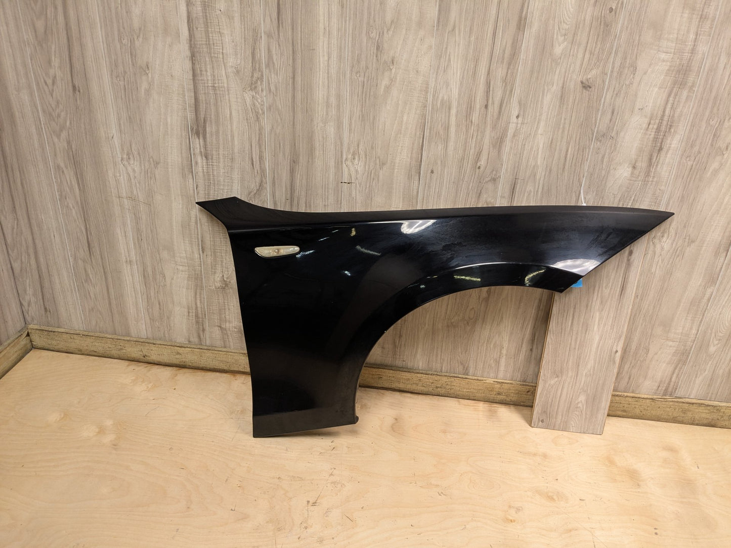 08-13 BMW E82 E88 128i 135i Right Passenger Fender Panel Black SCHWARZ II 668