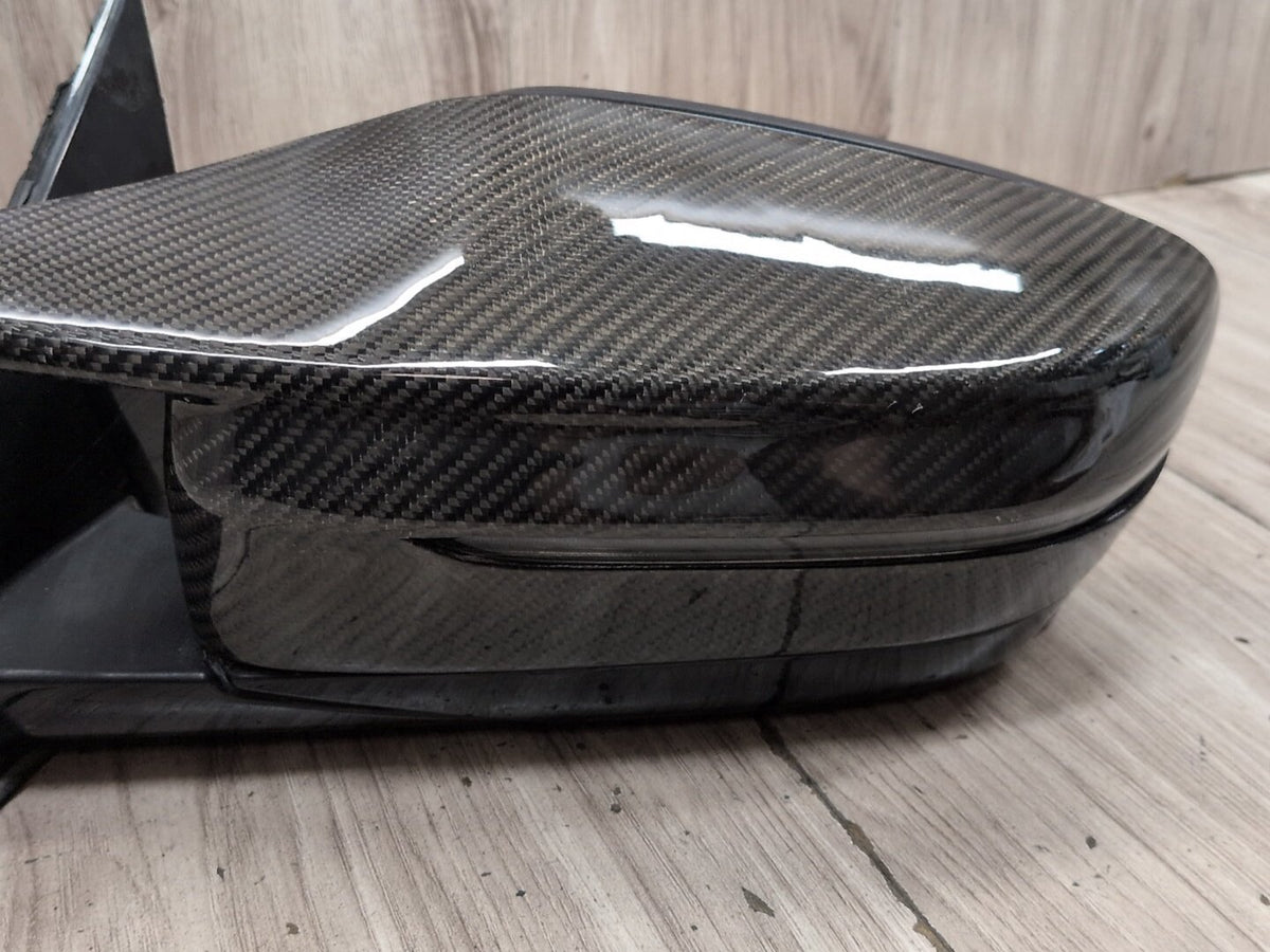 OEM BMW G20 330 M340 Right Passenger Side Heated Auto Dip Mirror SHADOW GLOSS