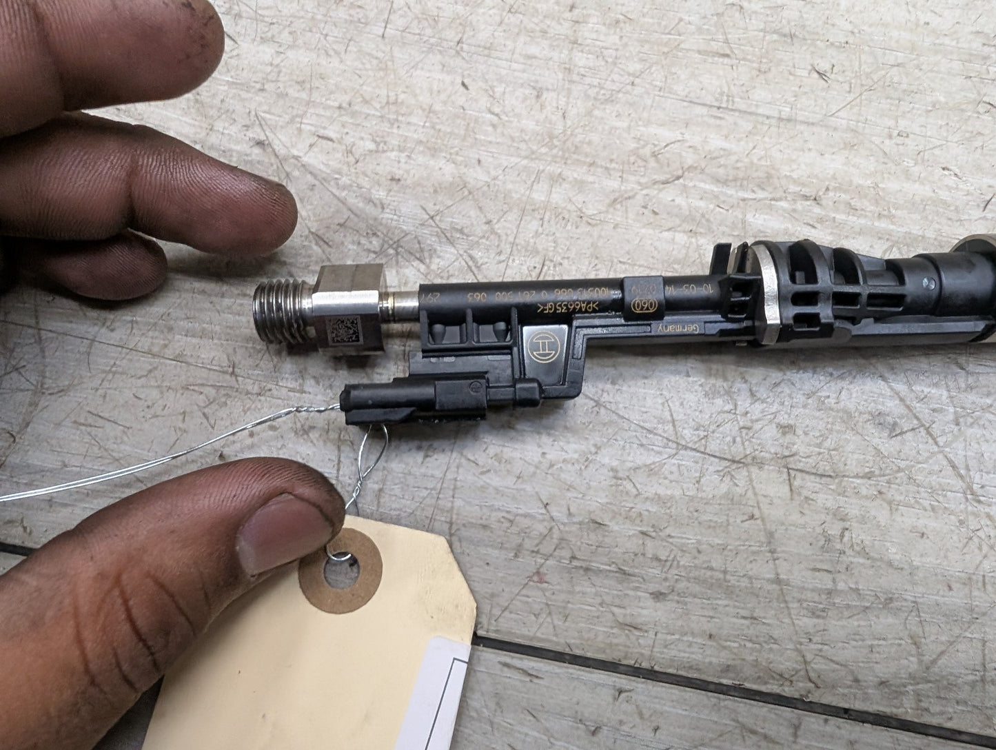 2011-2016 BMW F10 535i N55B30M0 Engine Motor Injector SET 7568607
