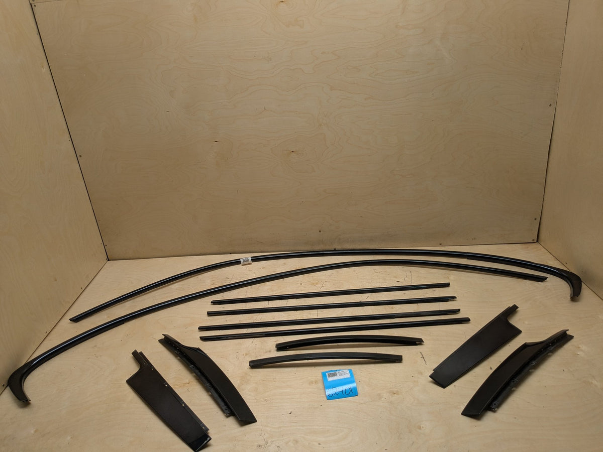 12-20 OEM BMW F30 F80 Front Rear Left Right Door Shadow Line Trim Moldings SET