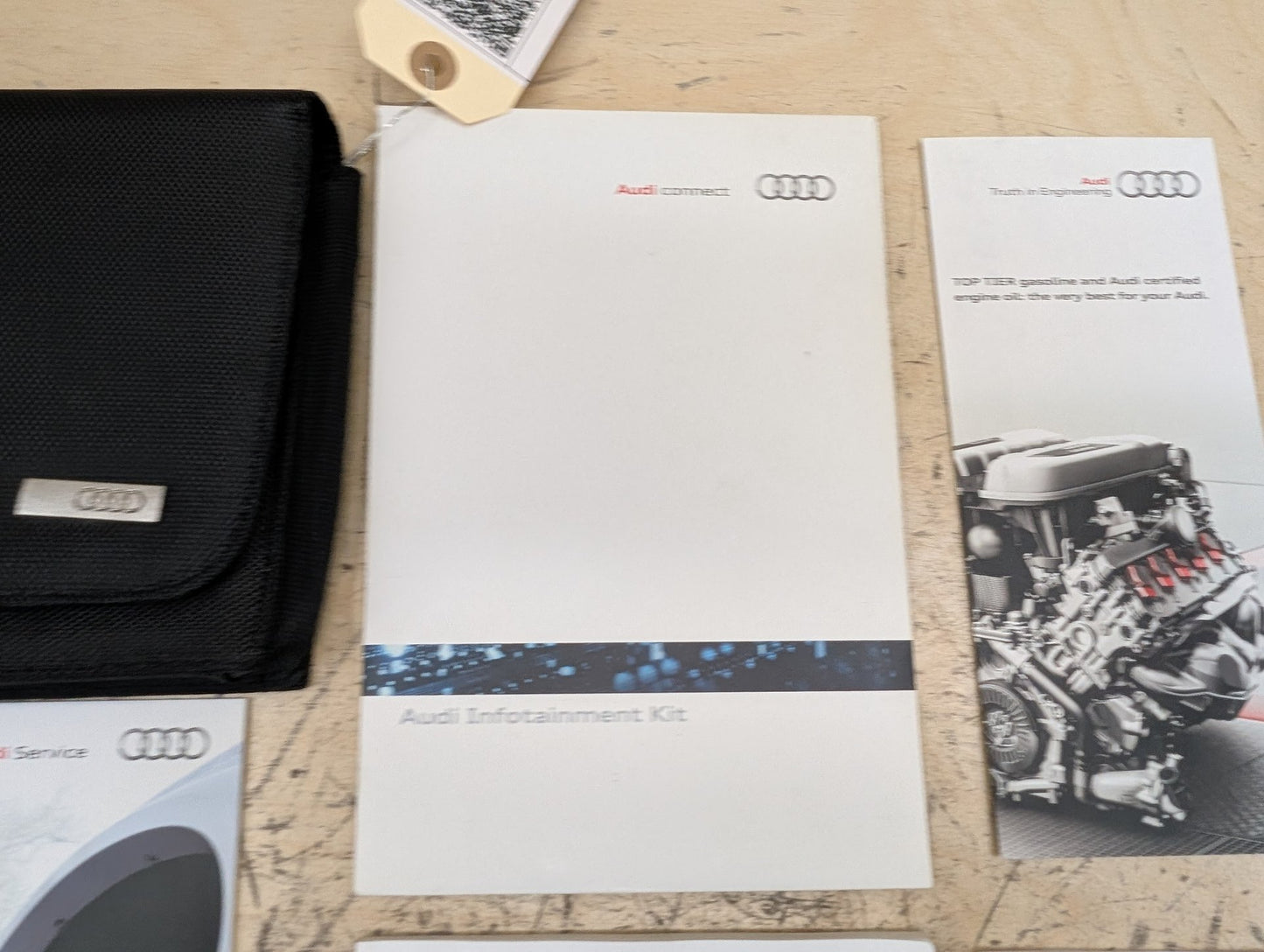 2011-2017 Audi RS5 8T - Owners Instruction Manual Book SET PN: