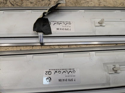 2016-2019 BMW 740Li G12 Scuff Plate Door Sill SET 7369887 OEM