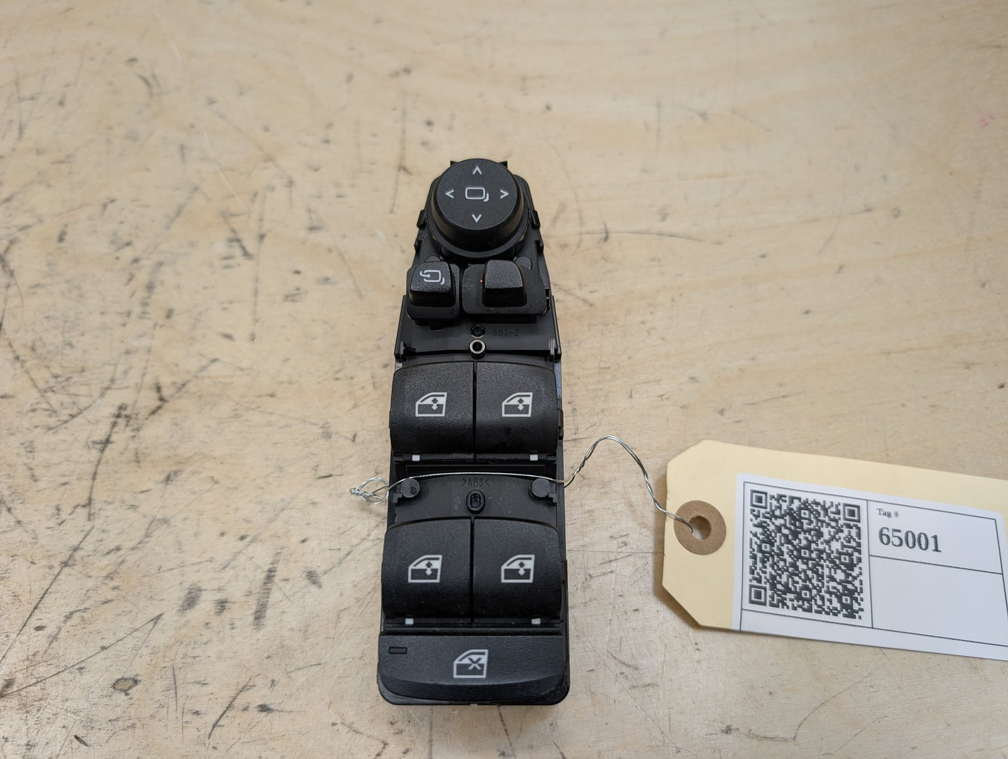 OEM BMW F44 G20 G26 G80 330 M340 Front Left Driver Window Control Switch Button