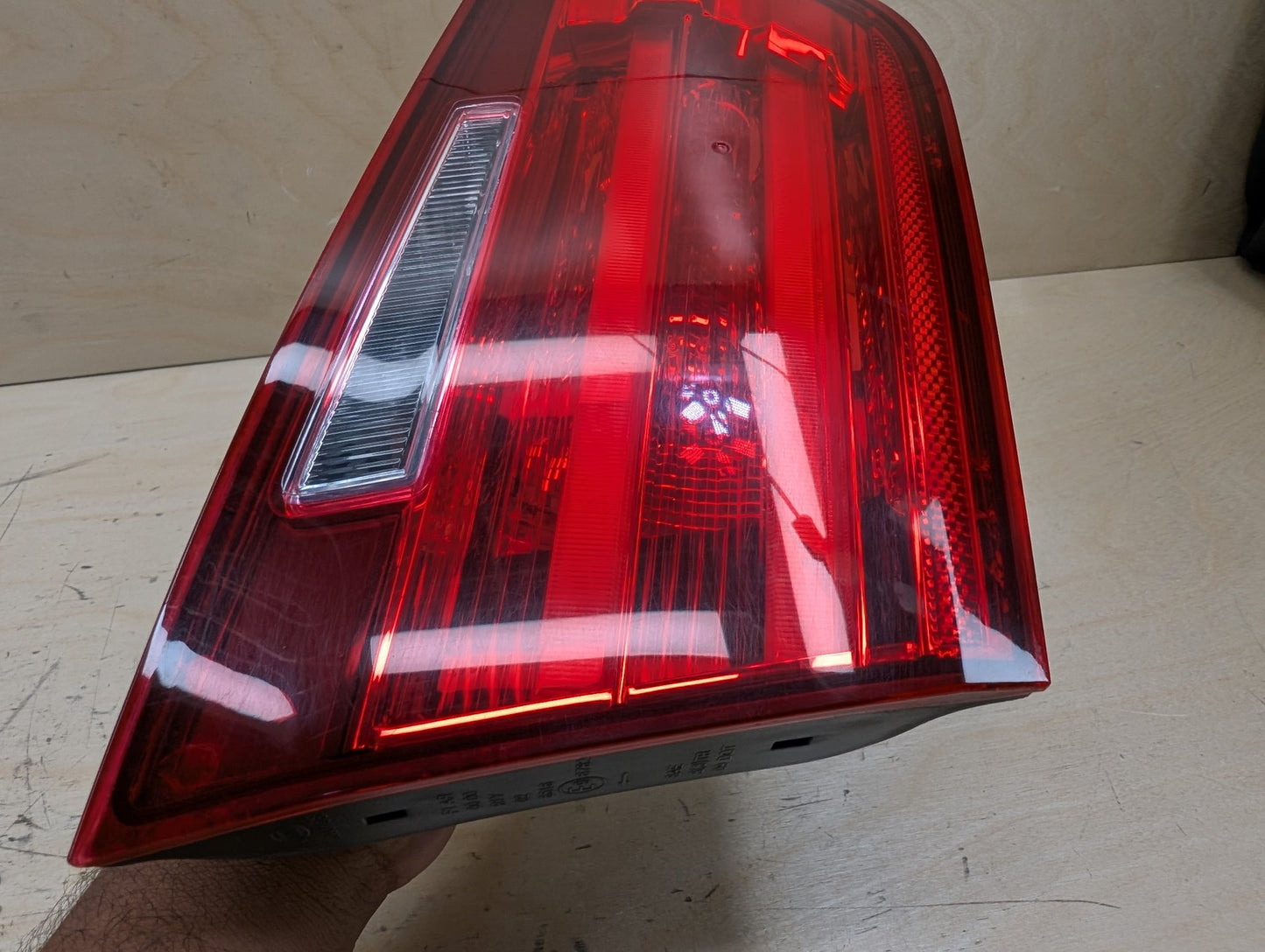 12-15 OEM BMW F30 F31 F80 328 335 M3 Rear Left Driver Side Inner Tail Light Lamp