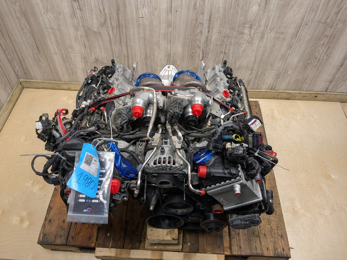 18-20 OEM BMW G05 G07 X5 50i X7 50i Engine Motor Long Block N63B44M3 4.4L RAN!