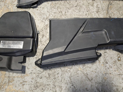 2008-2013 BMW 135i E88 Left Right Side Cowl Covers SET 6925018 OEM