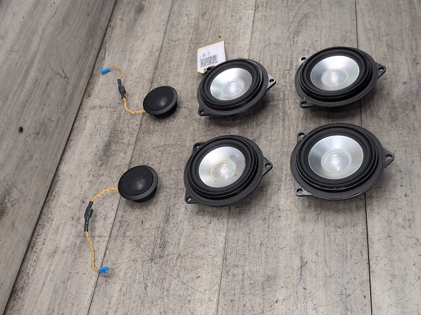 OEM BMW E92 E93 Audio Professional Sound Speakers Logic 7 L7 Harman Kardon SET