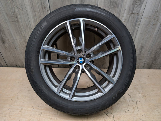 OEM BMW G01 G02 X3 X4 Wheel Rim 19x7.5 ET32 LM Rad Doppelspeiche Style 698M