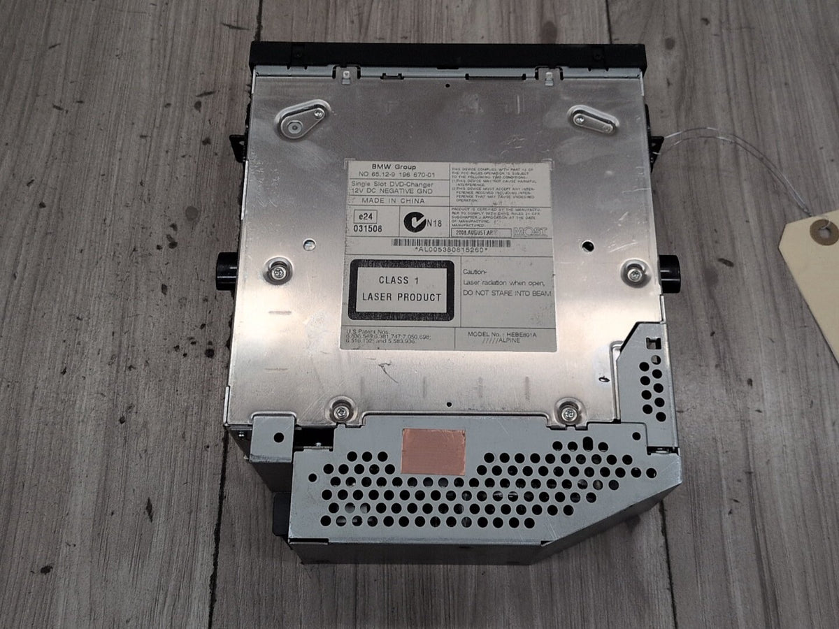 07-13 OEM BMW X5 X6 E70 E71 E72 DVD Changer Player Head Unit Radio