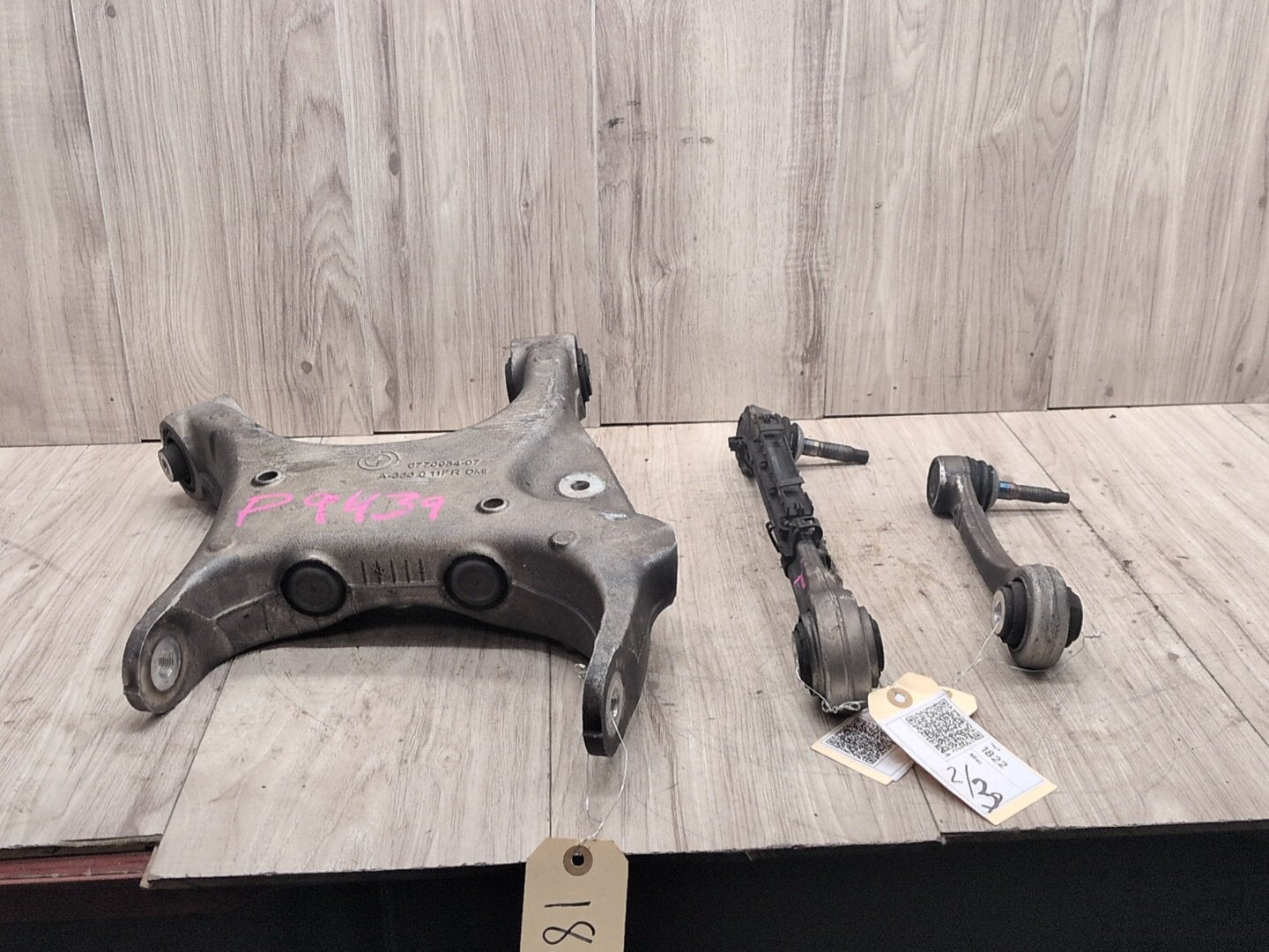 2014 - 2018 BMW X5 F85 Rear Right Passenger Control Arms SET 6770954 S63B44T2