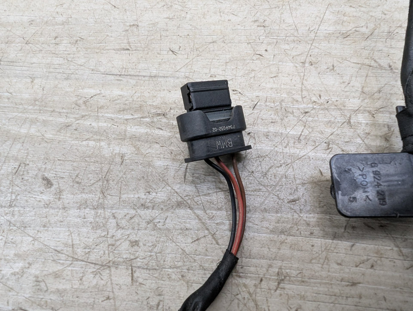 2017-2023 BMW 530i G30 Rear Bumper PDC Parking Sensor Wiring Wire Harness 4809636