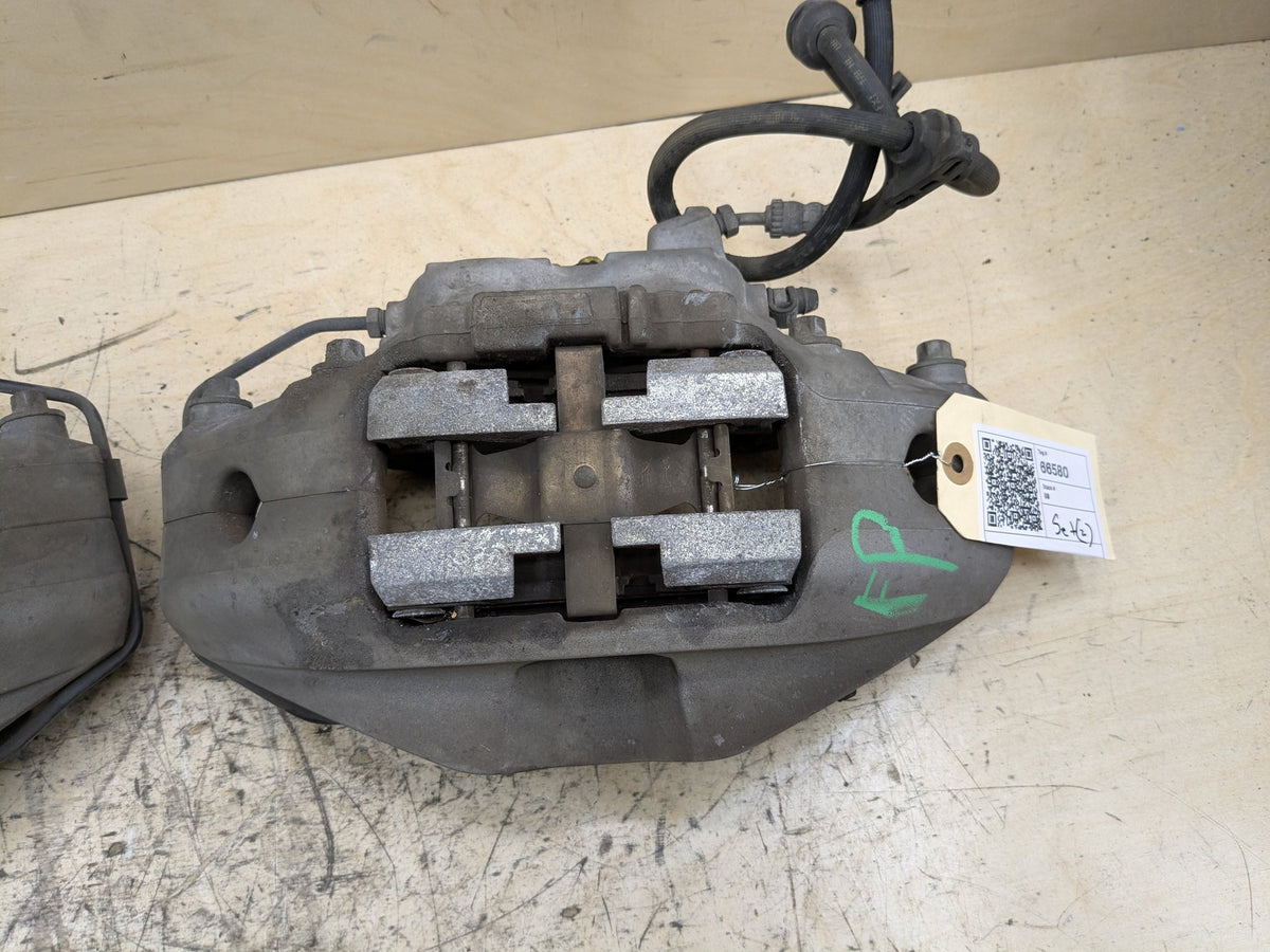 16-22 OEM BMW G11 G12 745eX 750i 750iX Front Left Right Brake Caliper Gray SET