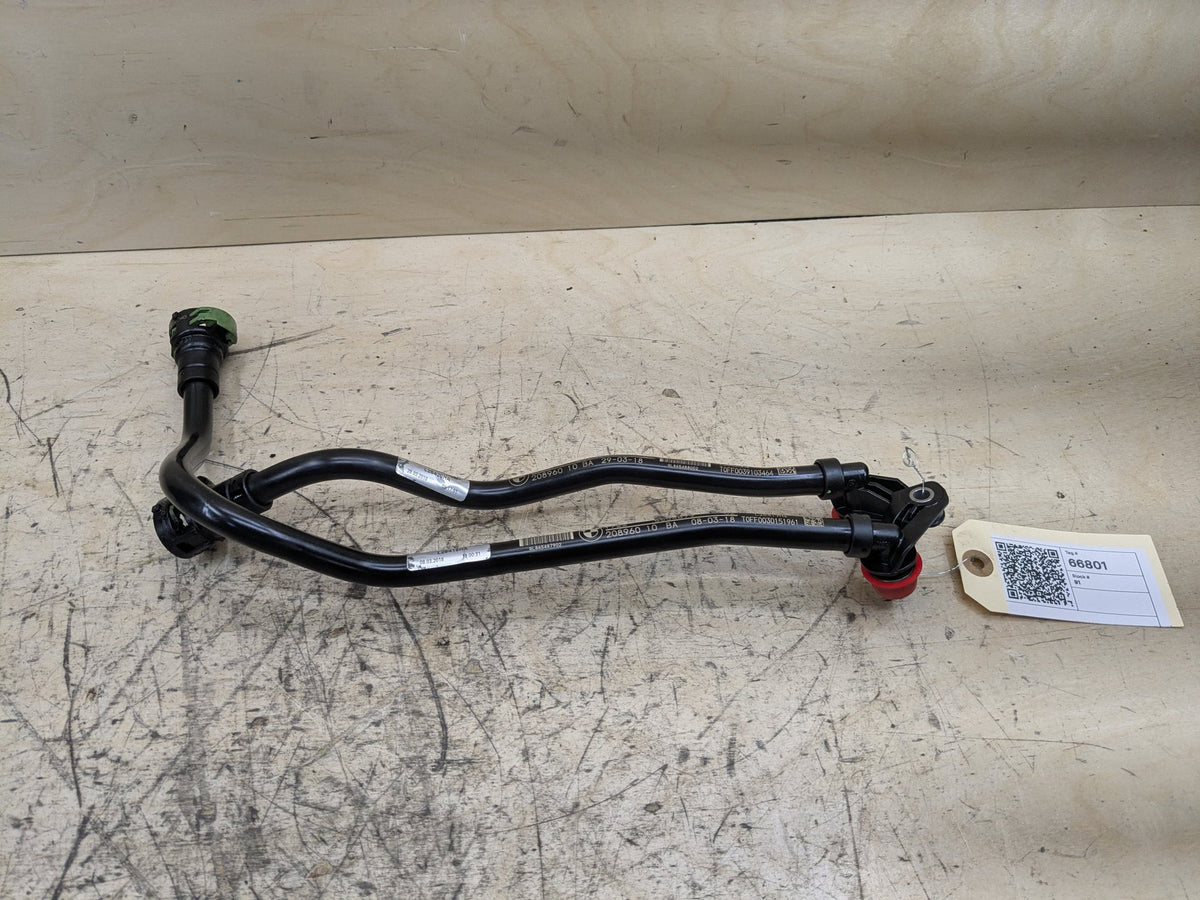 PRE-LCI OEM BMW G01 G12 G30 X3 Transmission Oil Cooler Inlet Outlet Hose B46 B58