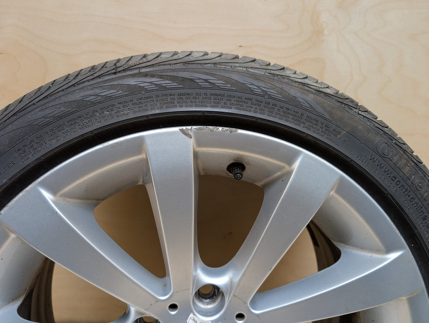 06-13 OEM BMW E90 E92 E93 328 335 Wheel Rim 17x8 ET34 V-Spoke Style 285