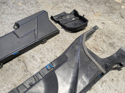 2008-2013 BMW 135i E88 Left Right Side Cowl Covers SET 6925018 OEM