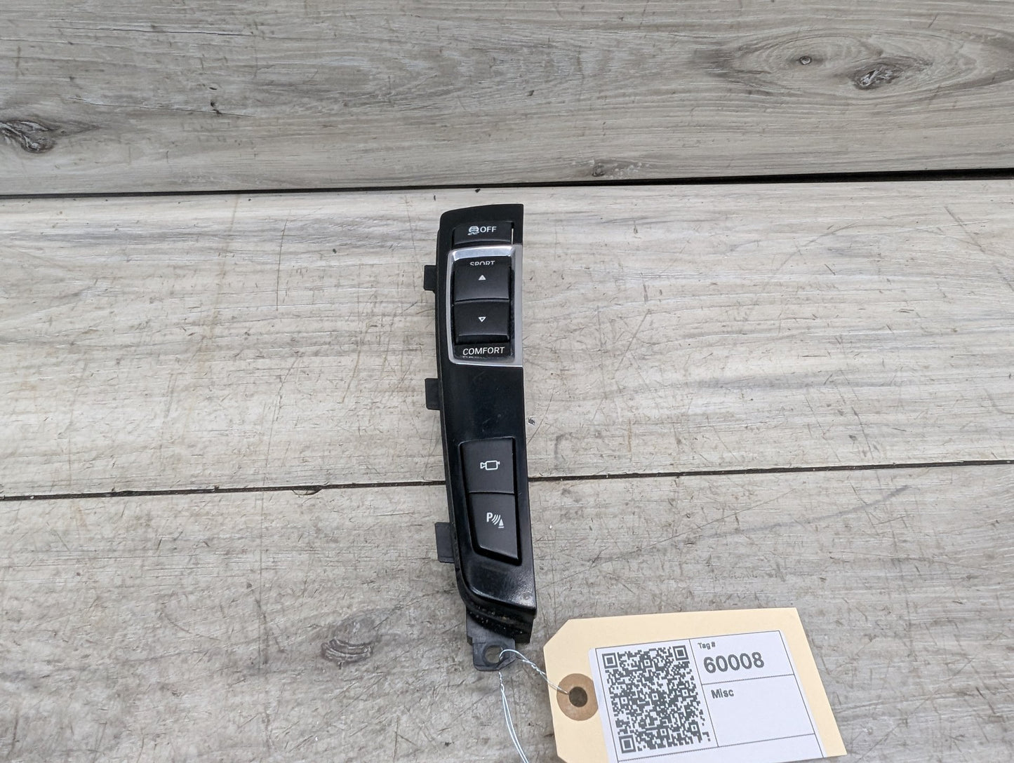 09-15 OEM BMW F01 F02 740 750 B7 Center Console Traction Sport Operating Switch