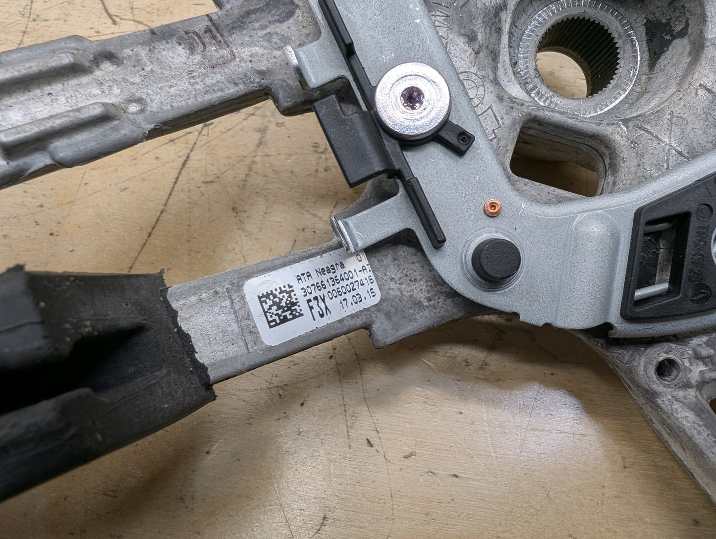 2012-2018 BMW 320i F30 Steering Wheel Bare 7661364