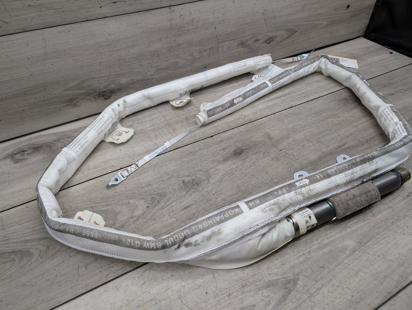 16-22 OEM BMW G12 740 750 M760 Right Passenger Roof Head Air Bag Airbag Curtain