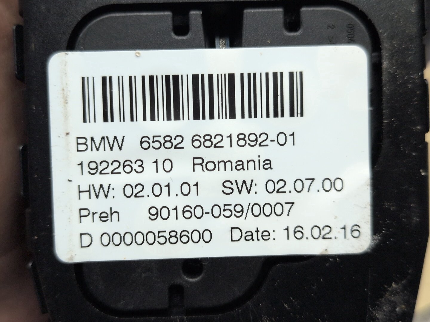 2016-2022 BMW 750i G12 Knob Controller 6821892