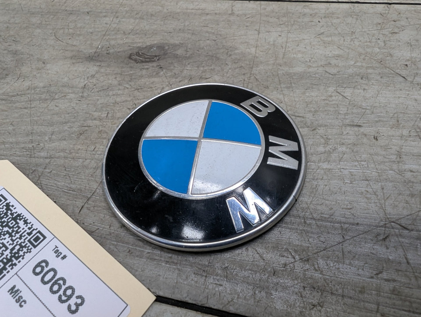OEM BMW E85 F06 F10 F12 F13 Hood Trunk Emblem Badge Symbol Logo D=82 MM 7057794
