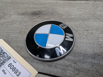OEM BMW E85 F06 F10 F12 F13 Hood Trunk Emblem Badge Symbol Logo D=82 MM 7057794