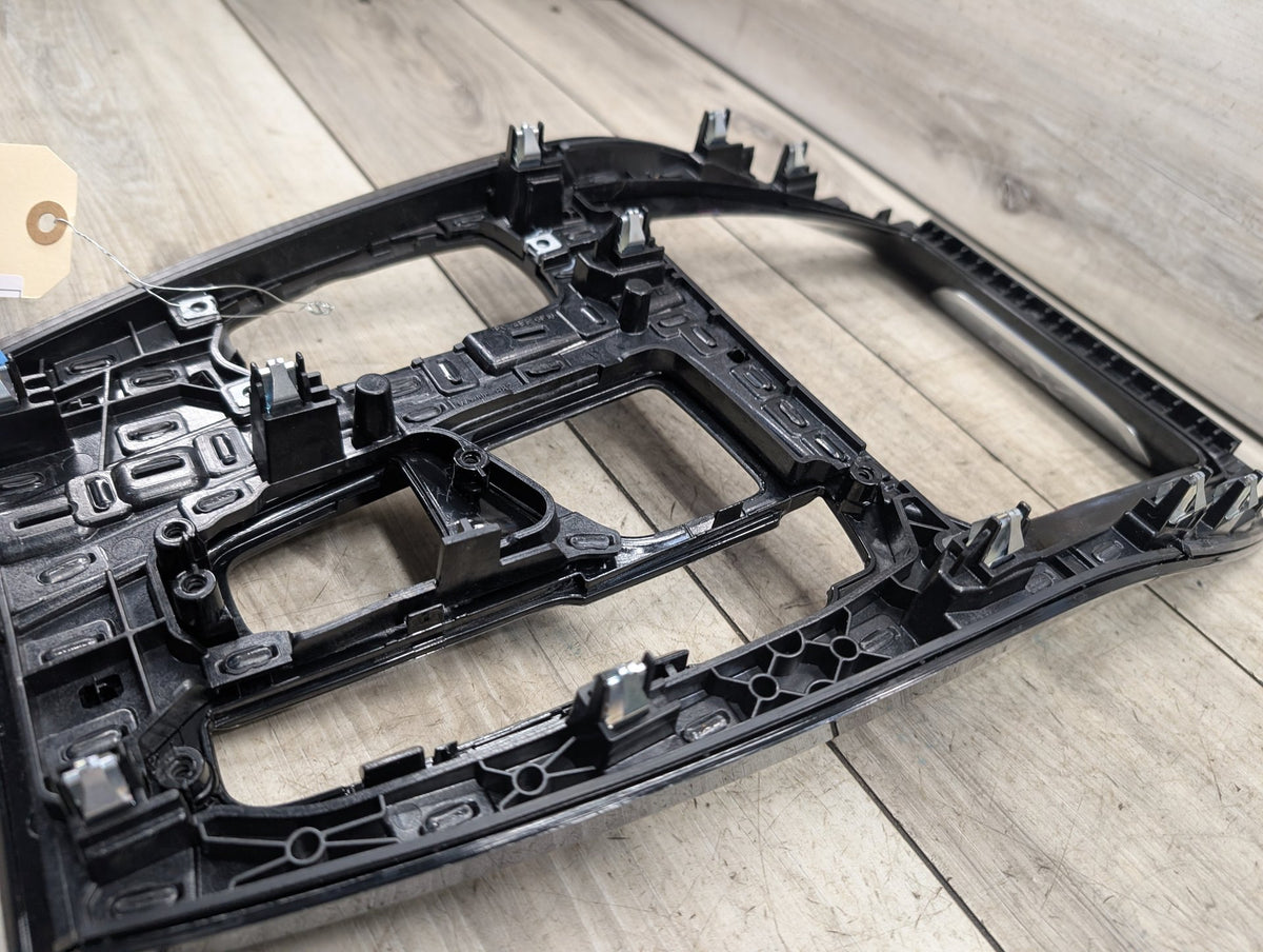 18-21 OEM BMW G01 G02 X3 X4 Center Console Interior Trim Oak Dark High Gloss