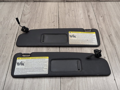 2008-2017 Audi S5 8T Front Left Right Sun Visor SET 8h0857551a OEM
