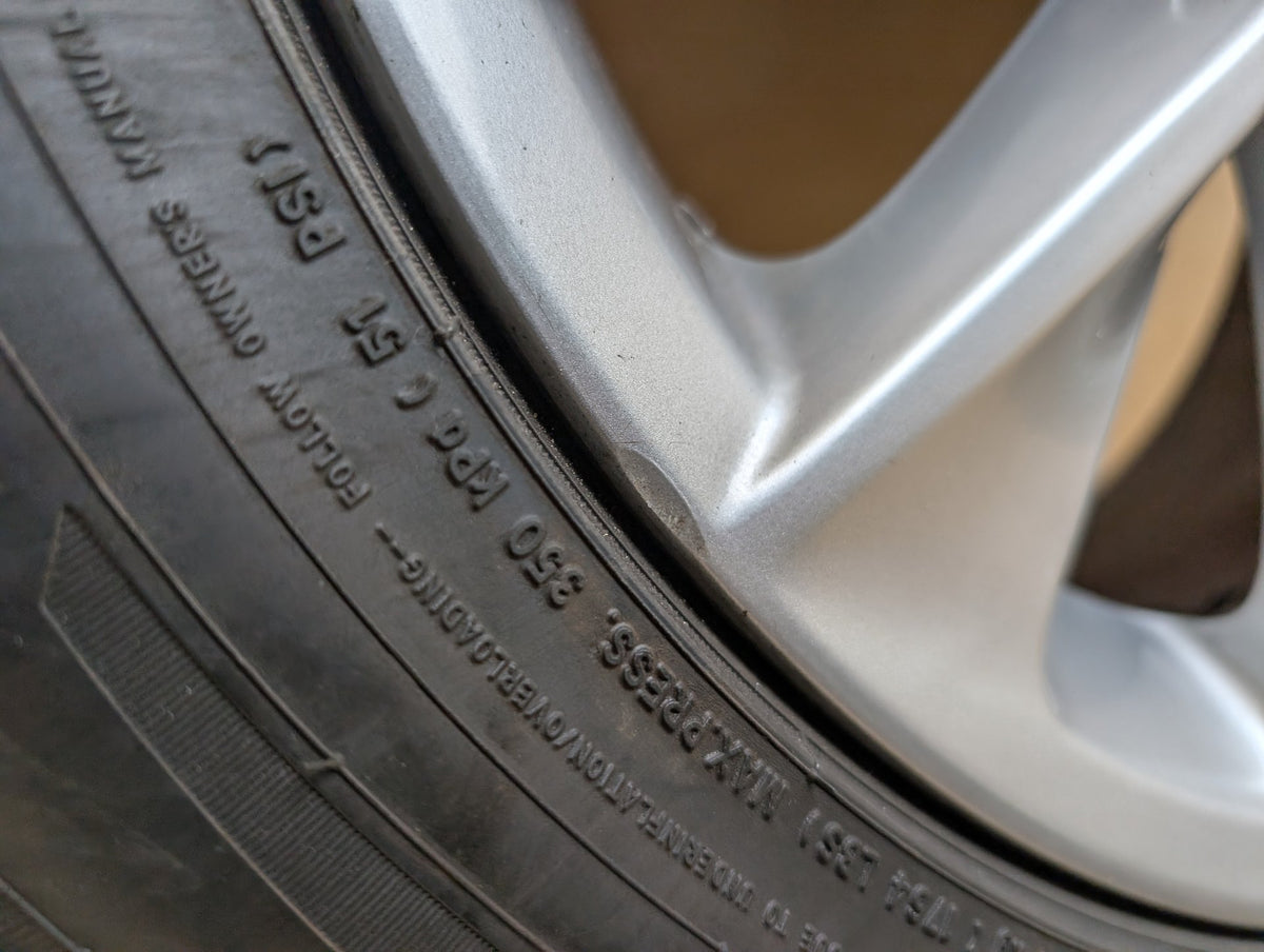 11-18 OEM BMW F25 F26 X3 X4 Alloy Rim Wheel 18x8" ET43 V Spoke Style 307