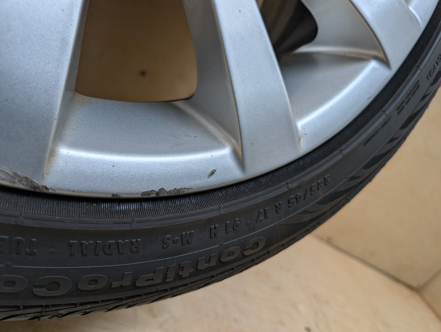 06-13 OEM BMW E90 E92 E93 328 335 Wheel Rim 17x8 ET34 V-Spoke Style 285