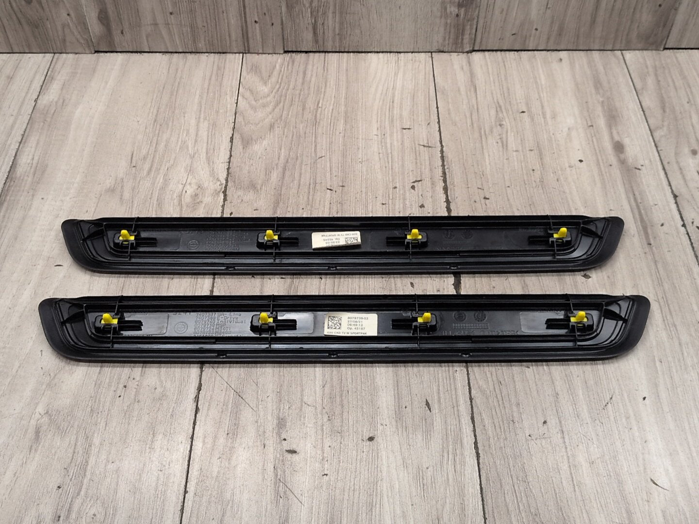 OEM BMW G20 G26 330 M340 M SPORT Front Left Right Door Sill Molding Trim SET