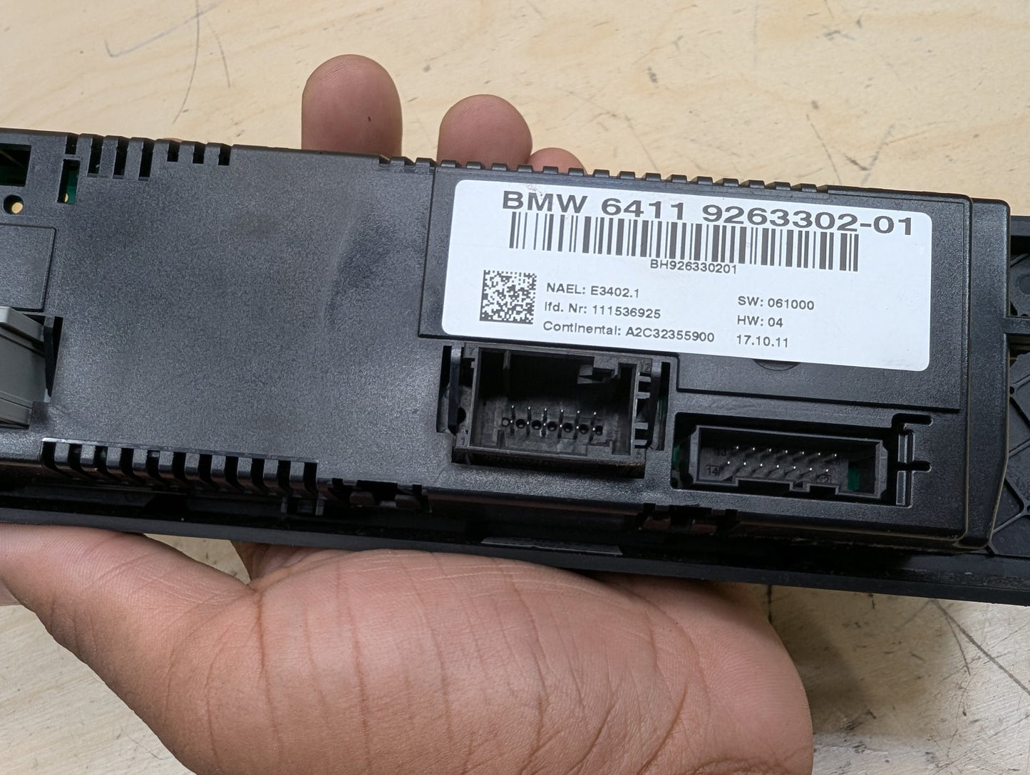 OEM BMW E82 E88 E90 E92 E93 M3 AC Air Conditioning Climate Control Switch Button