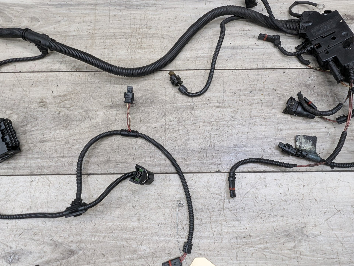 2011-2016 BMW F10 535i N55B30M0 Engine Motor Wiring Wire Harness 7602816